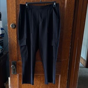 one 5 one Women's Black Wide Leg Pants